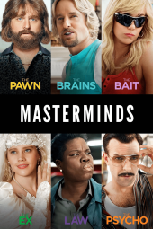 Masterminds poster